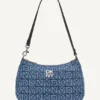 Bolso de hombro Jenny con logo en denim
