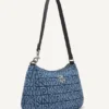 Bolso de hombro Jenny con logo en denim