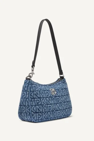 Bolso de hombro Jenny con logo en denim