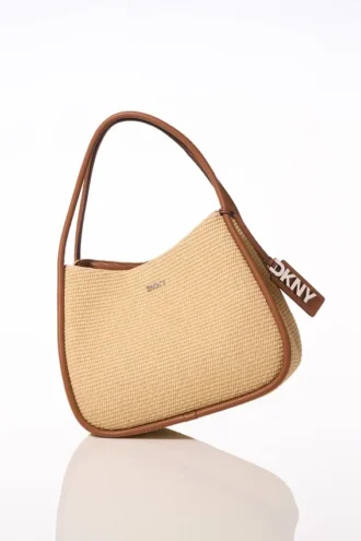 Bolso Hobo grande de paja tejida Capri