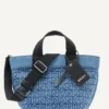 Bolsos Bandolera Brady de denim con logo
