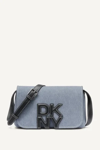 Bolsos Bandolera de denim con logotipo de Nicole