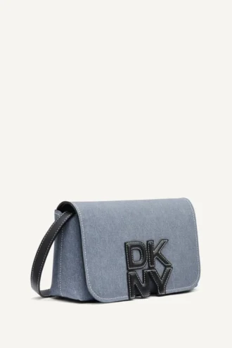 Bolsos Bandolera de denim con logotipo de Nicole