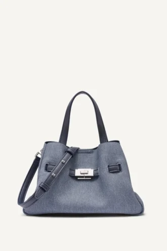 Bolsos Satchel pequeños de mezclilla Bryar