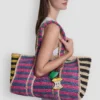 Bolsos Tote de rafia Nessa