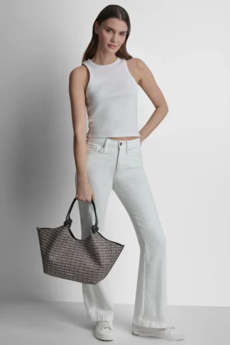 Bolsos Tote mediano con el logotipo de Paula New York