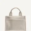 Bolsos Tote pequeños Hadlee con logotipo metalizado