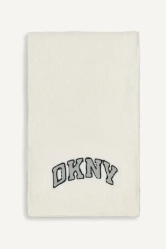 Bufanda de punto con logotipo Varsity