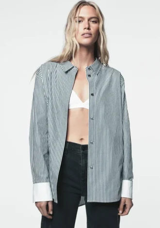 Camisa a rayas con el logotipo de 1989