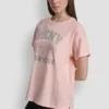 Camiseta con logo DKNY 1989 y tachuelas