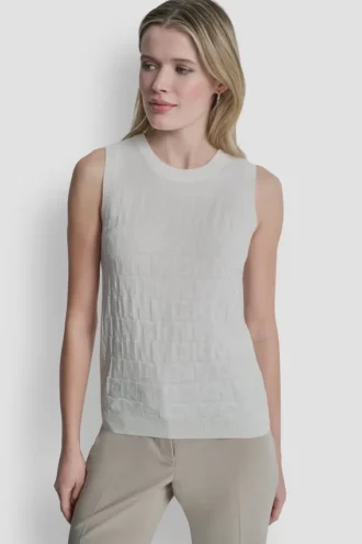 Camiseta de tirantes sin mangas con logo integral