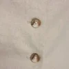 Chaleco de lino con botones