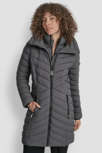 Chaleco largo plegable Abrigos Casual