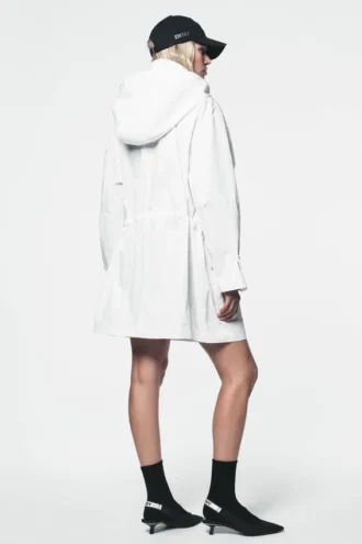 Chaqueta anorak con cierre de cremallera