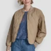 Chaqueta bomber acolchada