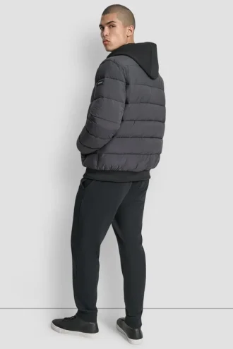 Chaqueta bomber elástica