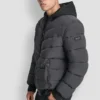 Chaqueta bomber elástica