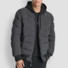 Chaqueta bomber elástica