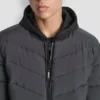 Chaqueta bomber elástica