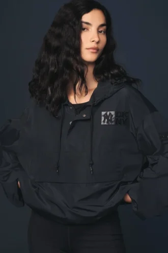 Chaqueta con media cremallera DKNY x Yankees