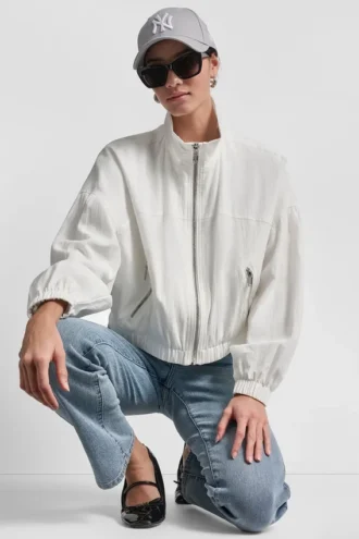 Chaqueta de gabardina con logotipo de 1989