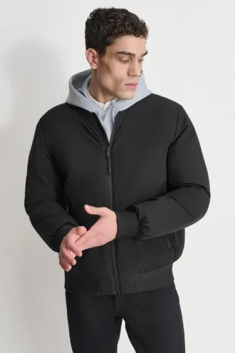 Chaqueta de poliéster elástico