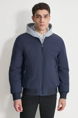 Chaqueta de poliéster elástico