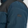 Chaqueta plumífera con logotipo