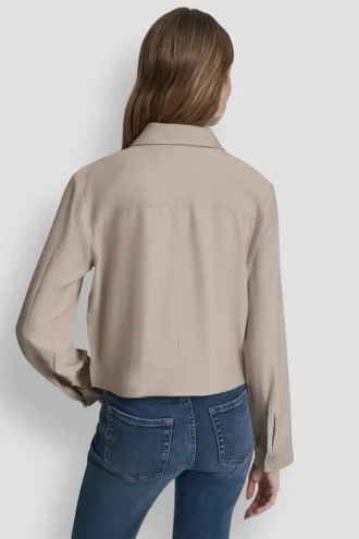 Chaqueta trucker corta