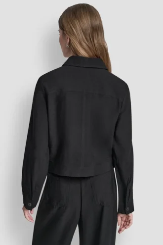 Chaqueta trucker corta