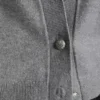 Cárdigan raglán con cuello en V y botones elegantes Cárdigan raglán con cuello en V y botones elegantes