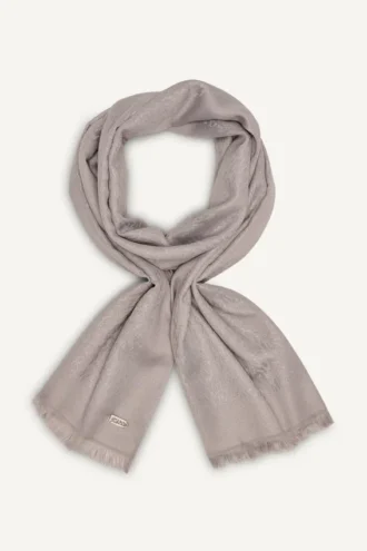 Fular mini animal print metalizado