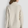 Jerséis de cuello alto con puntadas de pompones Jerséis de cuello alto con puntadas de pompones