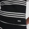 Jerséu a rayas con mangas hasta el codo Jerséu a rayas con mangas hasta el codo