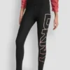 Leggings de talle alto con logo ombré y largo 7/8
