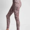 Leggings estampados de cintura alta 7/8 con bolsillos