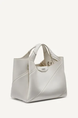 Mini bolso Satchel Willa con bloques de color