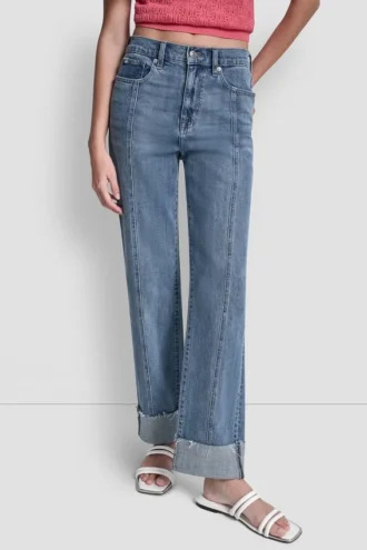 pantaln clsico de talle alto y pierna recta con puos 2 330x495 - Pantal&oacute;n cl&aacute;sico de talle alto y pierna recta con pu&ntilde;os