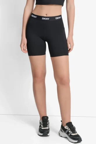 Pantalón corto de ciclismo con logo Balance Compression
