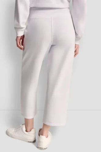 Pantalones cortos de talle alto con logo burbuja metalizado