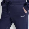 Pantalones cortos de talle alto con logo burbuja metalizado