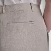 Pantalones de corte moderno y pierna recta