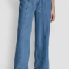 Pantalones de talle alto con cinturón