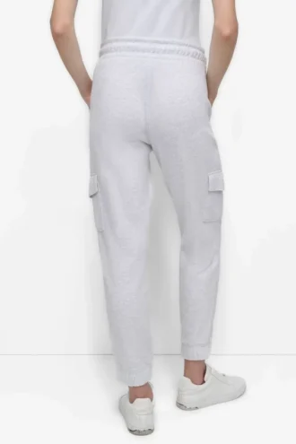 Pantalones Jogger ajustados de talle alto con logo con tachuelas