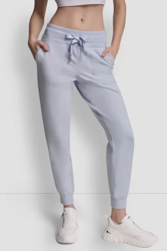 Pantalones Jogger con cordones y logo en dos tonos