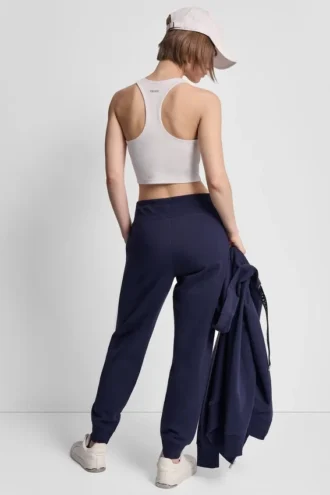 Pantalones Jogger con cordones y logo en dos tonos