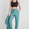 Pantalones Jogger cortos de talle alto y corte ajustado