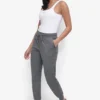 Pantalones Jogger cortos de talle alto y corte ajustado