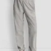 Pantalones Jogger de corte holgado de talle alto con logo