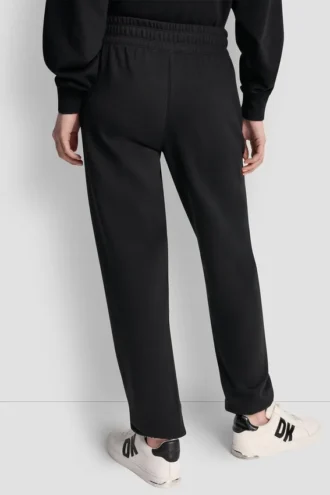 Pantalones Jogger de corte holgado de talle alto con logo